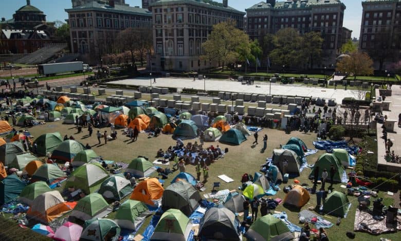 Scenes of Protests at Columbia, Yale, M.I.T. and N.Y.U. - Vinbaza